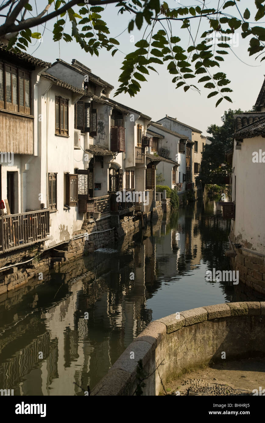 Area storica di Suzhou, provincia dello Jiangsu, Cina e Asia Foto Stock