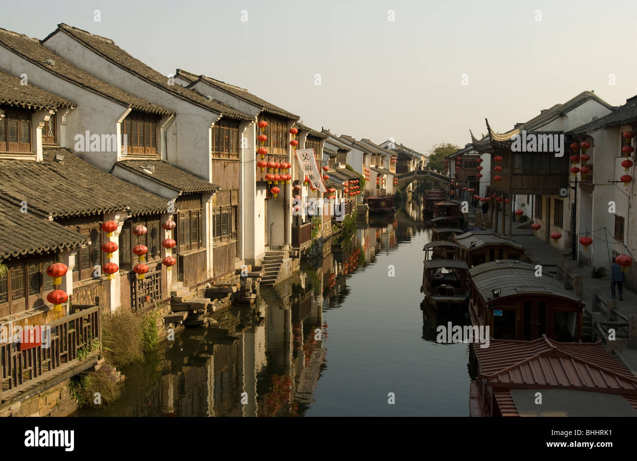 Area storica di Suzhou, provincia dello Jiangsu, Cina e Asia Foto Stock