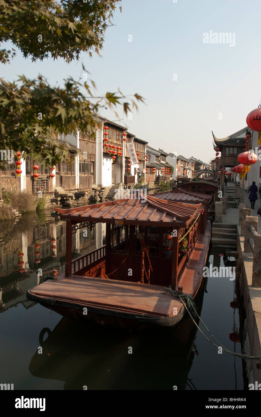 Area storica di Suzhou, provincia dello Jiangsu, Cina e Asia Foto Stock