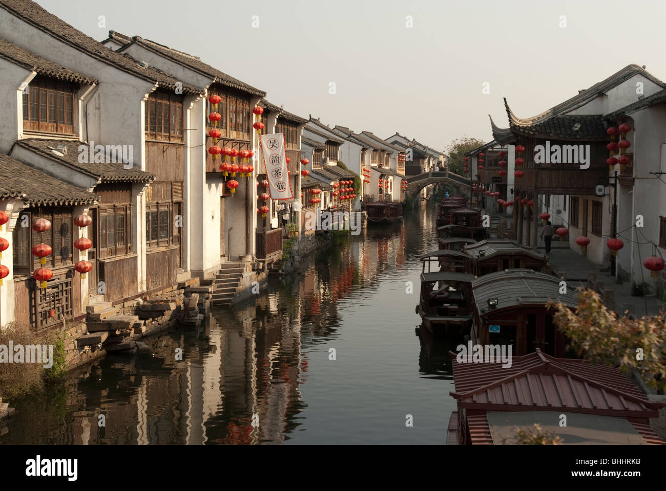 Area storica di Suzhou, provincia dello Jiangsu, Cina e Asia Foto Stock