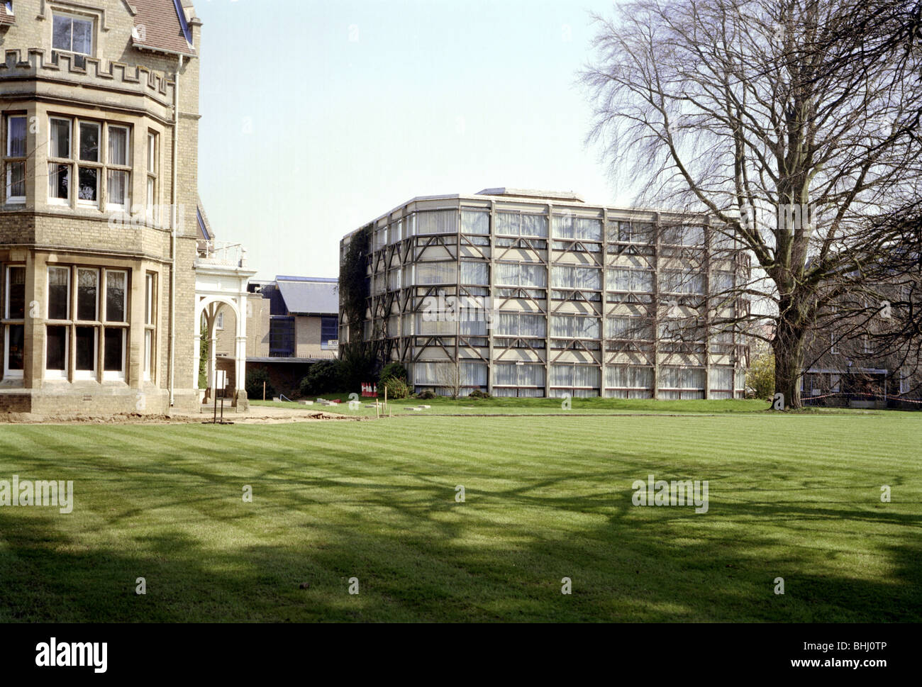 Garden Building, St Hilda's College di Oxford. Artista: JO Davies Foto Stock