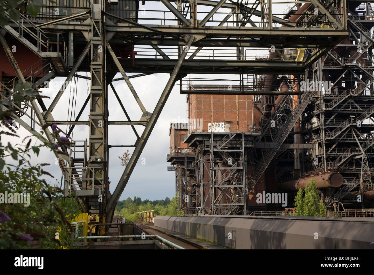 Landschaftspark Duisburg Nord, Germania Foto Stock