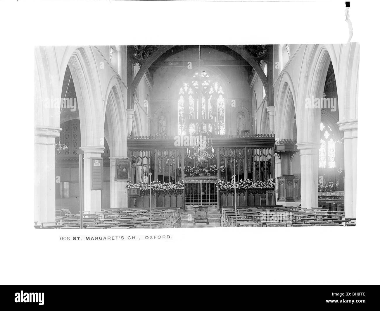 St Margarets Chiesa, Oxford, Oxfordshire, C1860-c1922. Artista: Henry Taunt Foto Stock