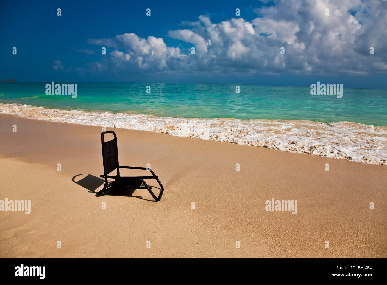 Hawaiian spiaggia Foto Stock