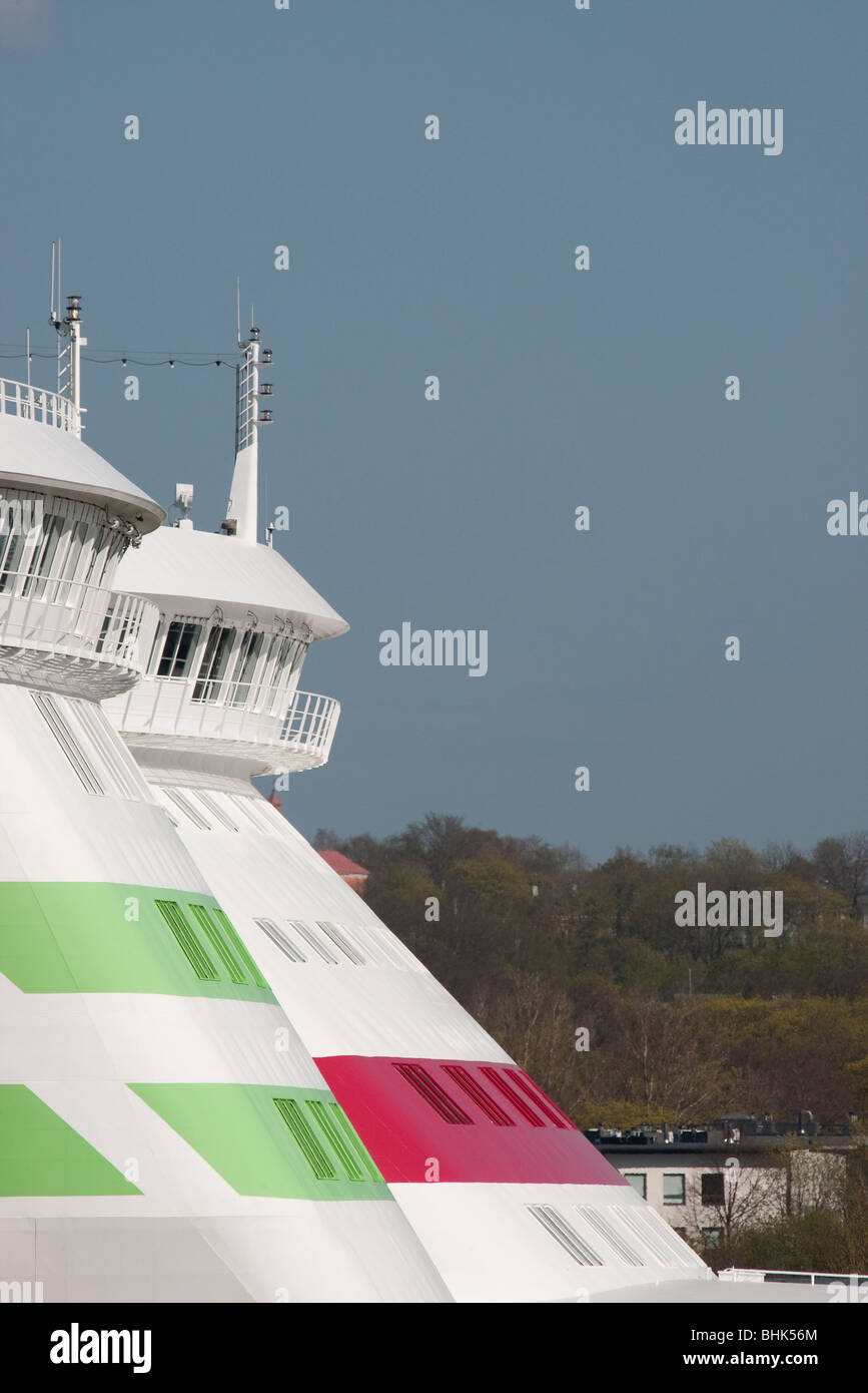 Tallink traghetti a Tallinn. Foto Stock