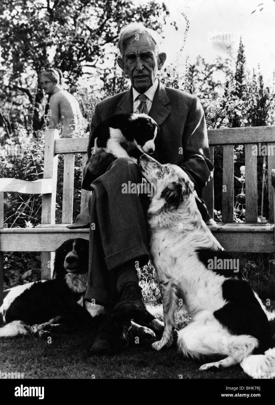 Leonard Woolf (1880-1969), scrittore britannico, 1965. Artista: sconosciuto Foto Stock