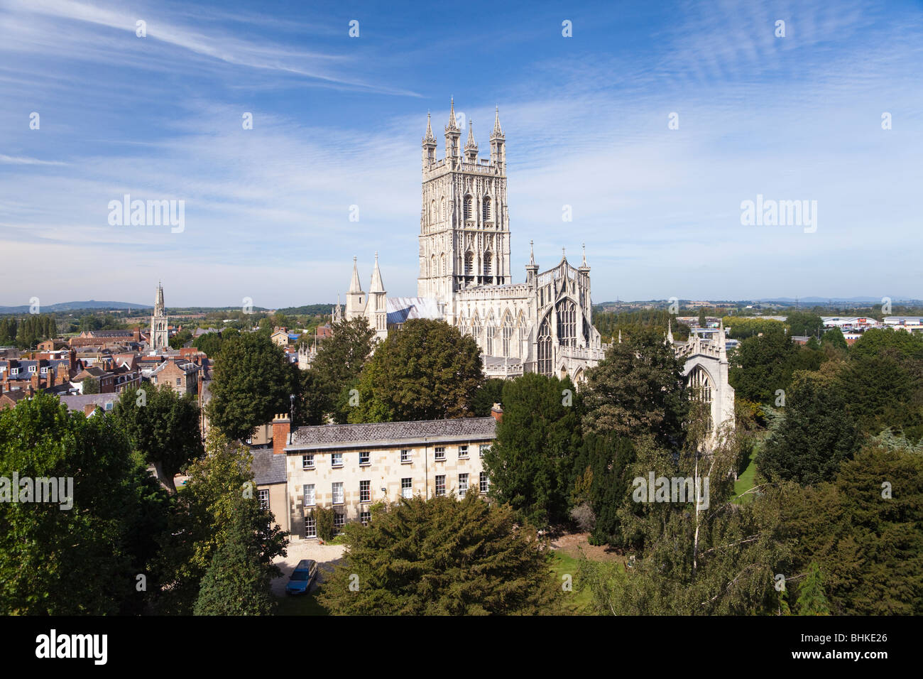 La cattedrale di Gloucester Foto Stock