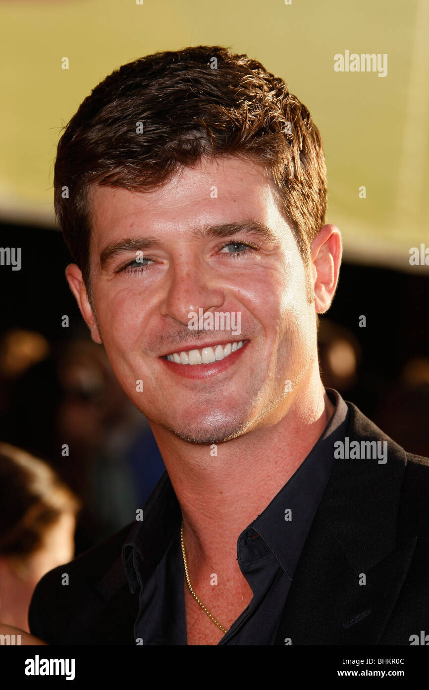 ROBIN THICKE SWING VOTO PREMIERE MONDIALE LOS ANGELES CA USA 24 Luglio 2008 Foto Stock
