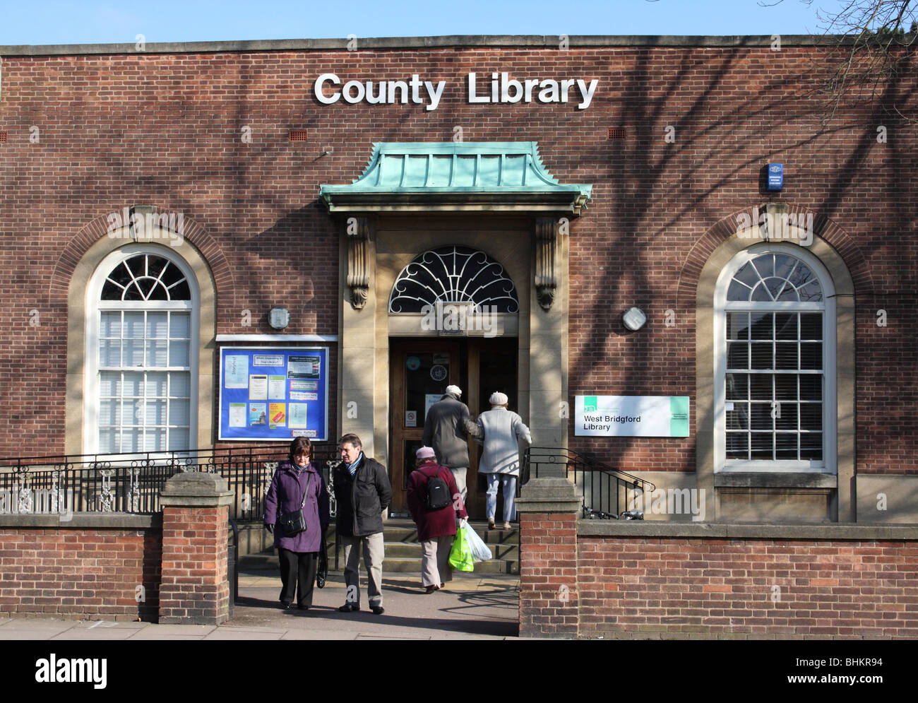 Una libreria di contea in una città del Regno Unito. Foto Stock