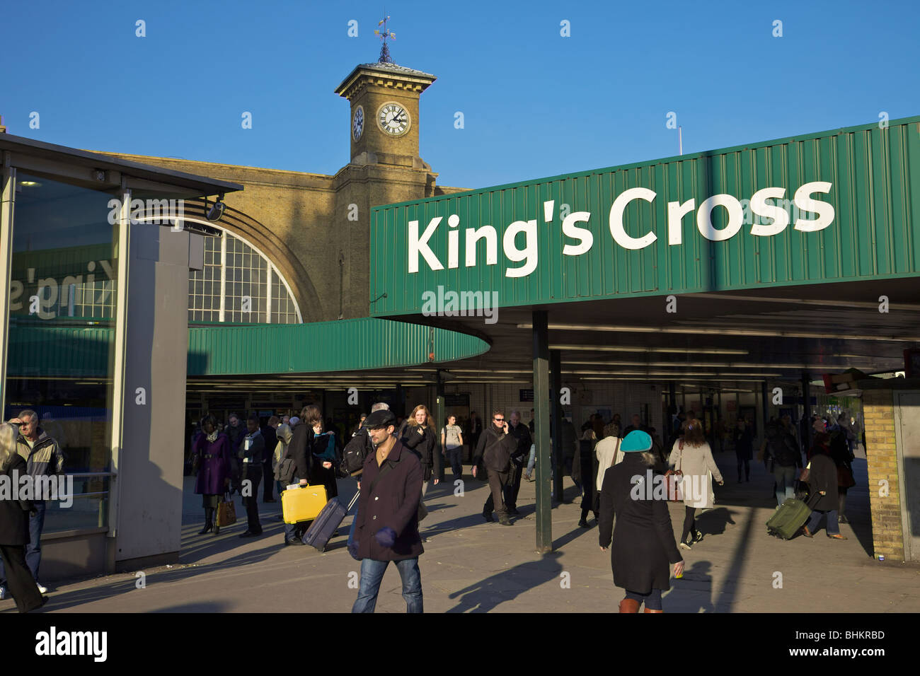 La stazione di Kings Cross, London Foto Stock