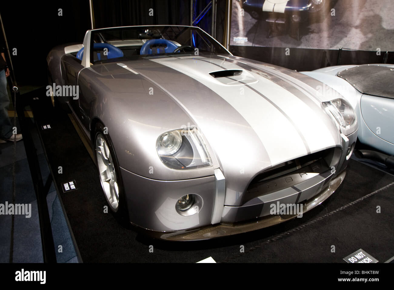 Argento Cobra concept car veicolo Foto Stock