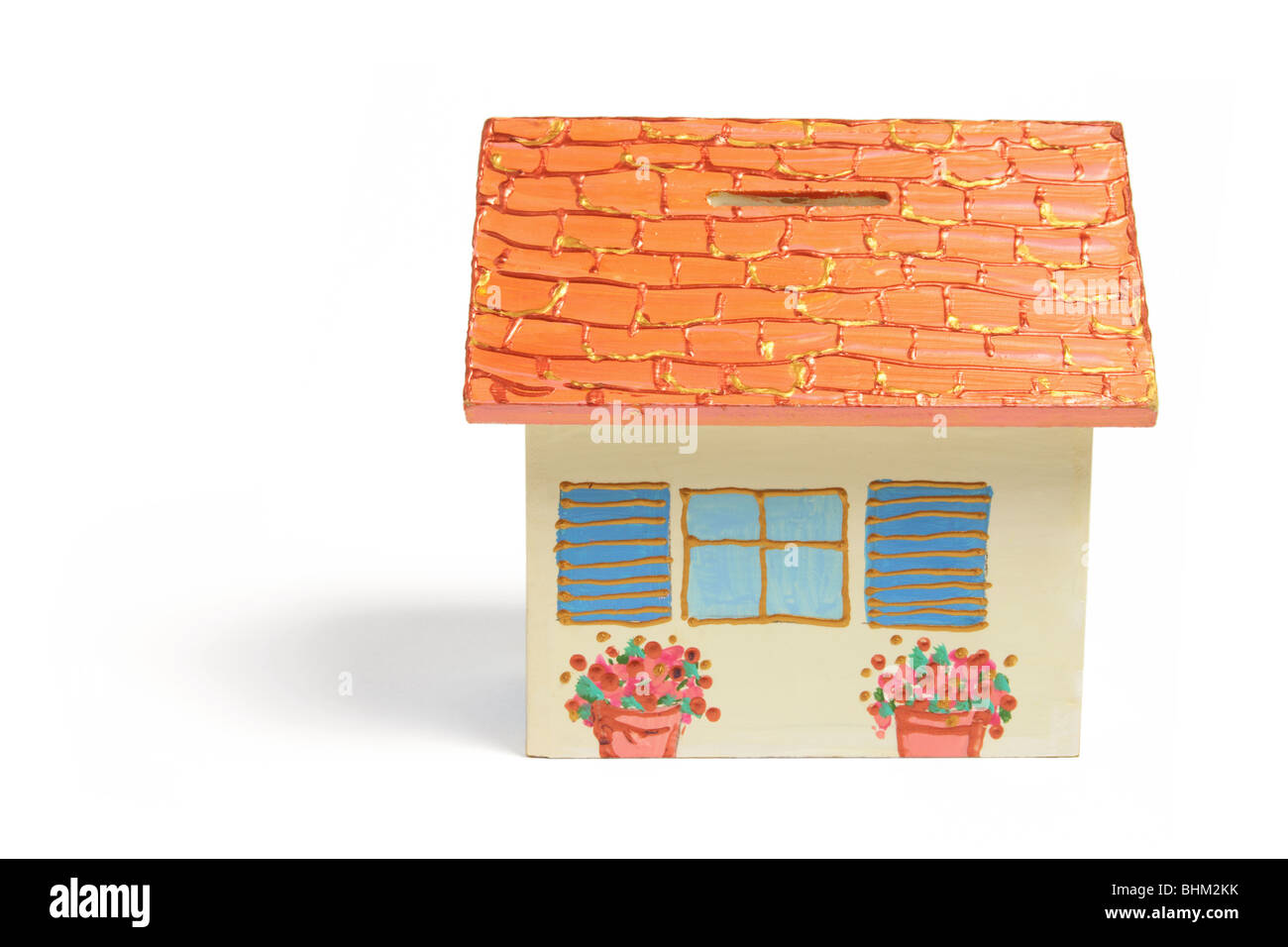 Salvadanaio di casa Foto Stock