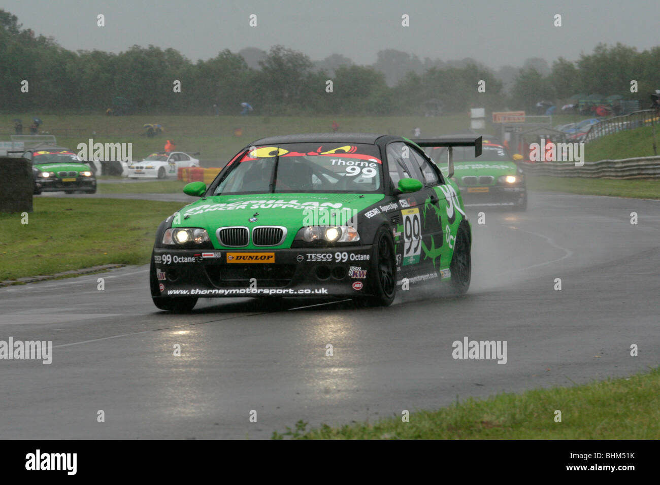 CSL Cup gara a Castle Combe secoli XVIII e XIX Luglio 2009 Foto Stock
