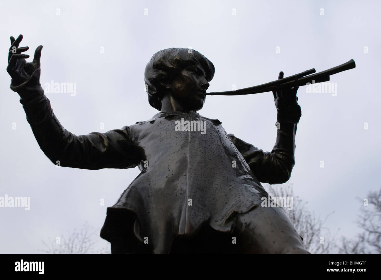 La statua di Peter Pan in Hyde park Foto Stock