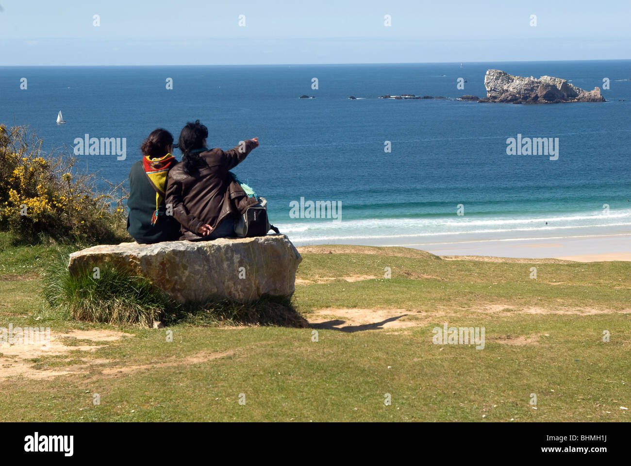 Camaret Presqu'ile de Crozon,Finisterre,Brittany Foto Stock