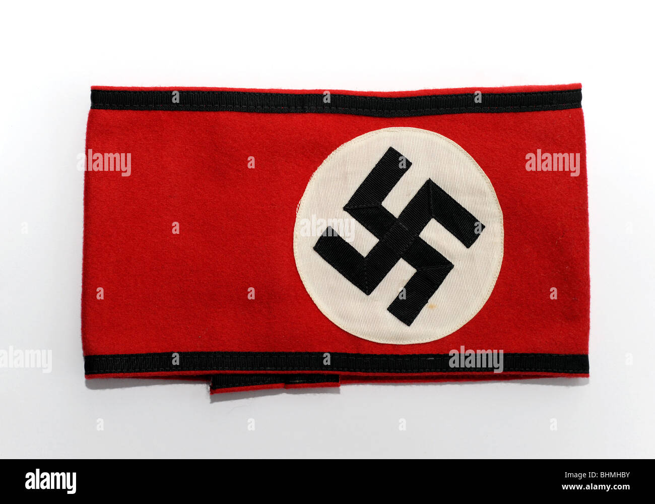 A bhz un originale swastika armband di Nazi Terzo Reich Foto Stock