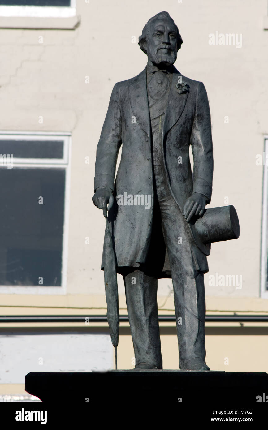 Statua di Sir Henry Doulton, in Burslem, Stoke-on-Trent Foto Stock