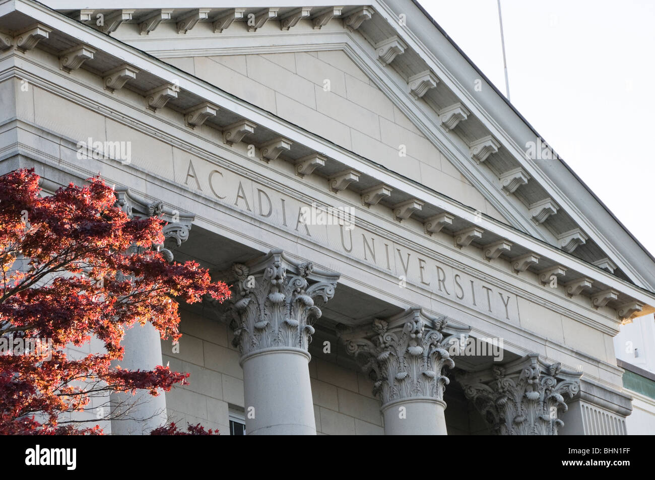 Acadia University Wolfville Nova Scotia Canada Foto Stock