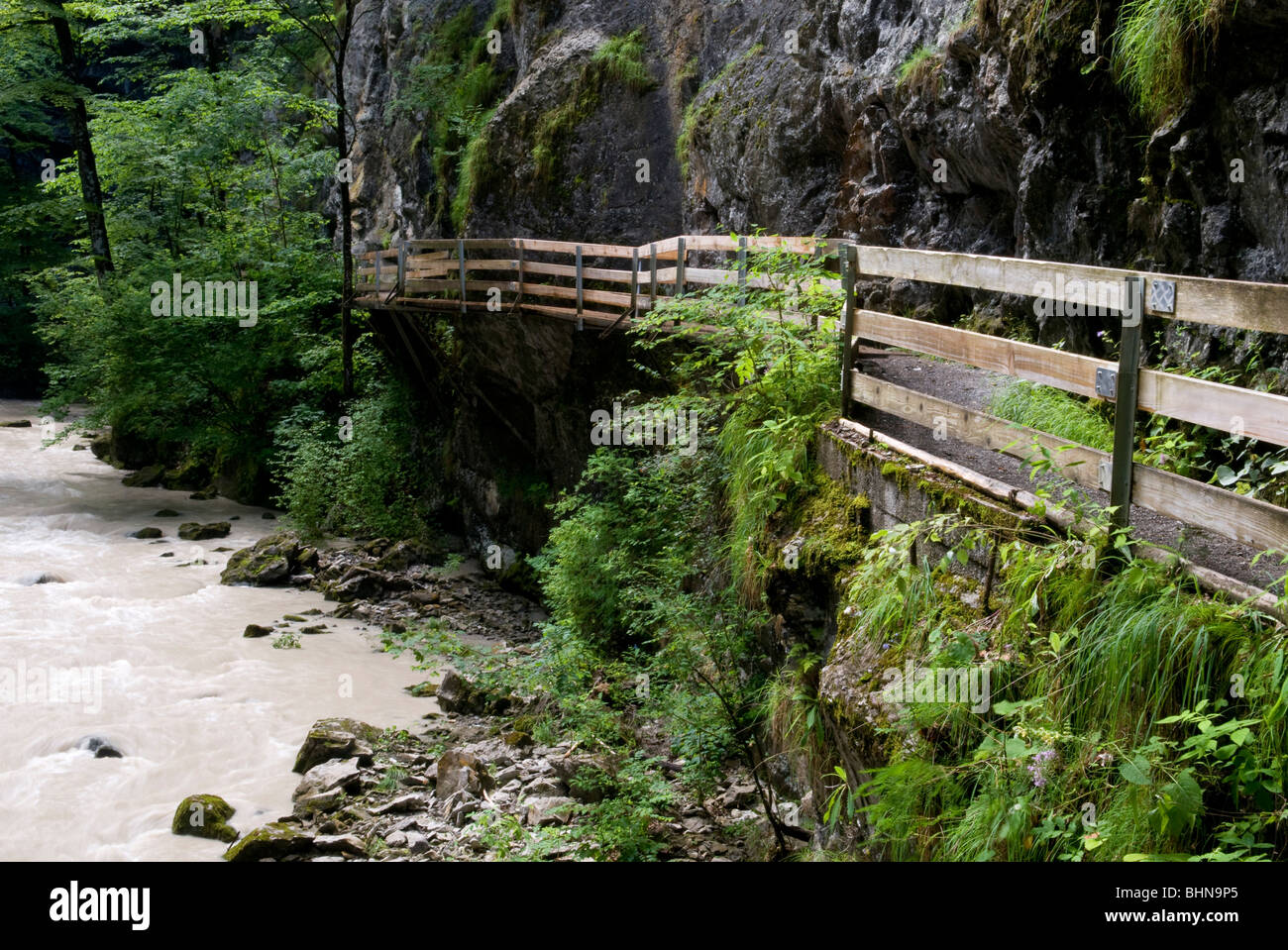 Geografia / viaggi, Austria Vorarlberg, Dornbirn, Guetle, Rappenlochschlucht, Additional-Rights-Clearance-Info-Not-Available Foto Stock