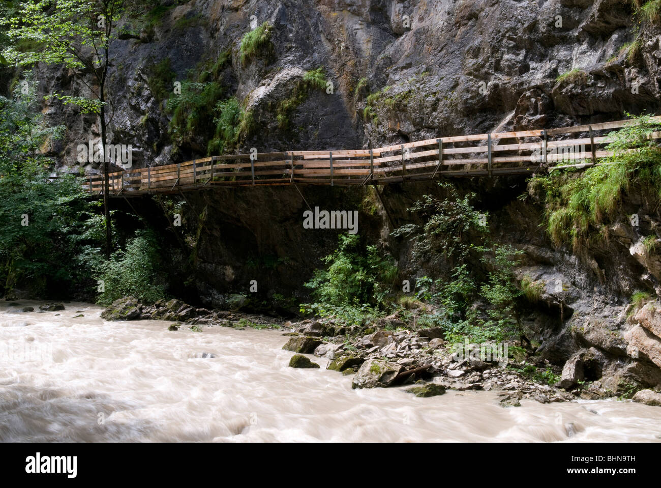 Geografia / viaggi, Austria Vorarlberg, Dornbirn, Guetle, Rappenlochschlucht, Additional-Rights-Clearance-Info-Not-Available Foto Stock