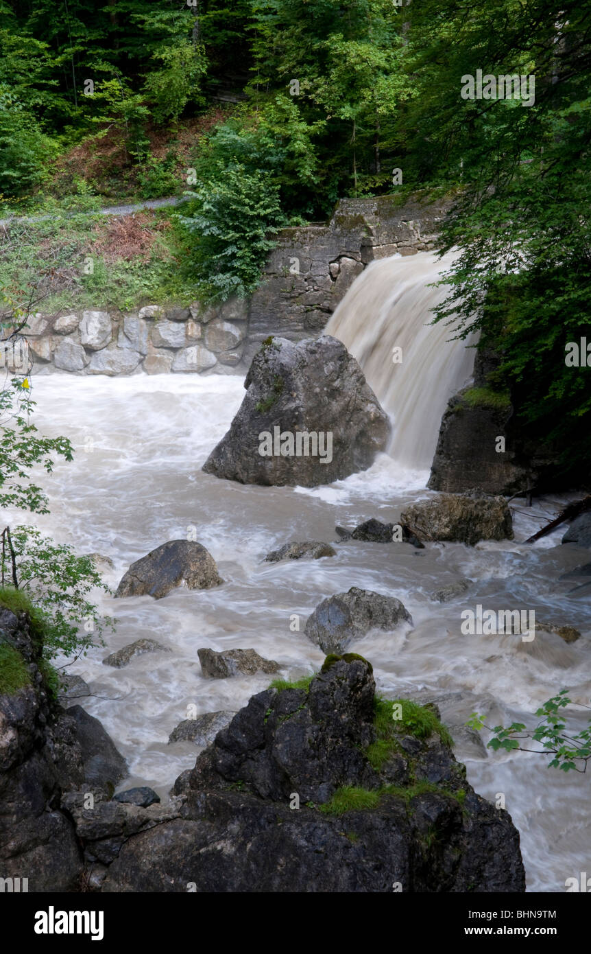 Geografia / viaggi, Austria Vorarlberg, Dornbirn, Guetle, Rappenlochschlucht, Additional-Rights-Clearance-Info-Not-Available Foto Stock