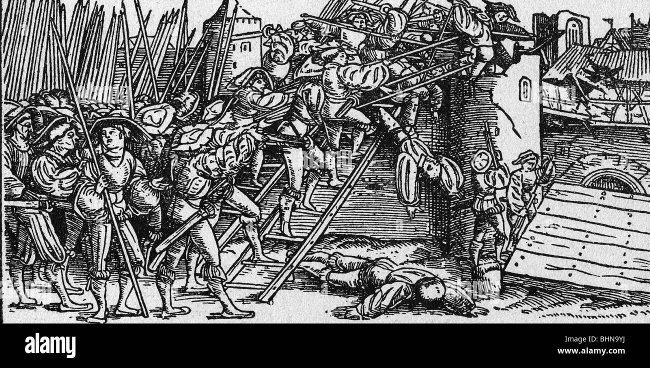 Eventi, Guerra Dei Contadini Tedeschi 1524 - 1526, Foto Stock