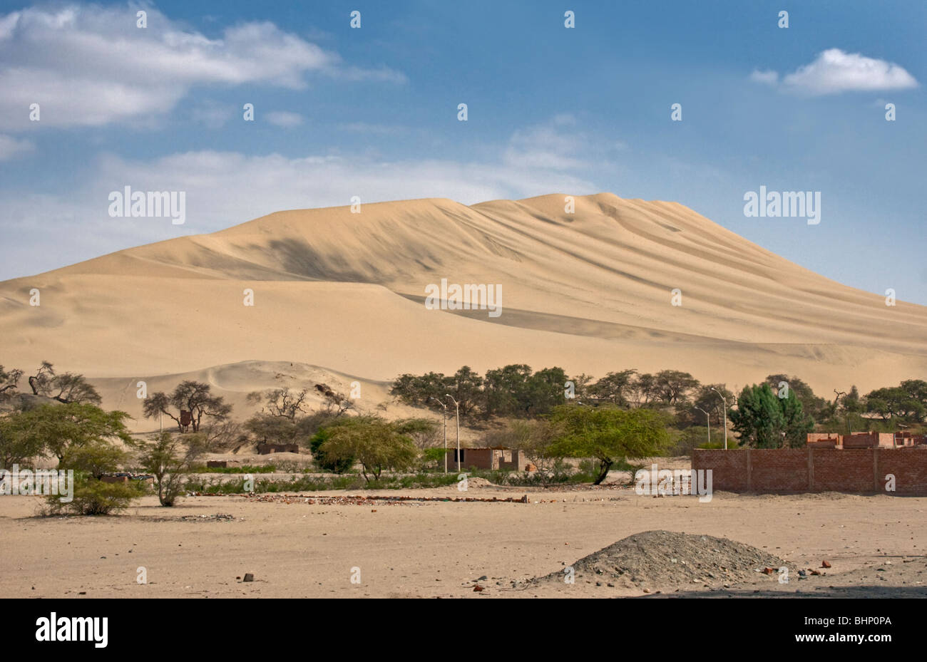 Dune di sabbia nella regione di Ica, Perù Foto Stock