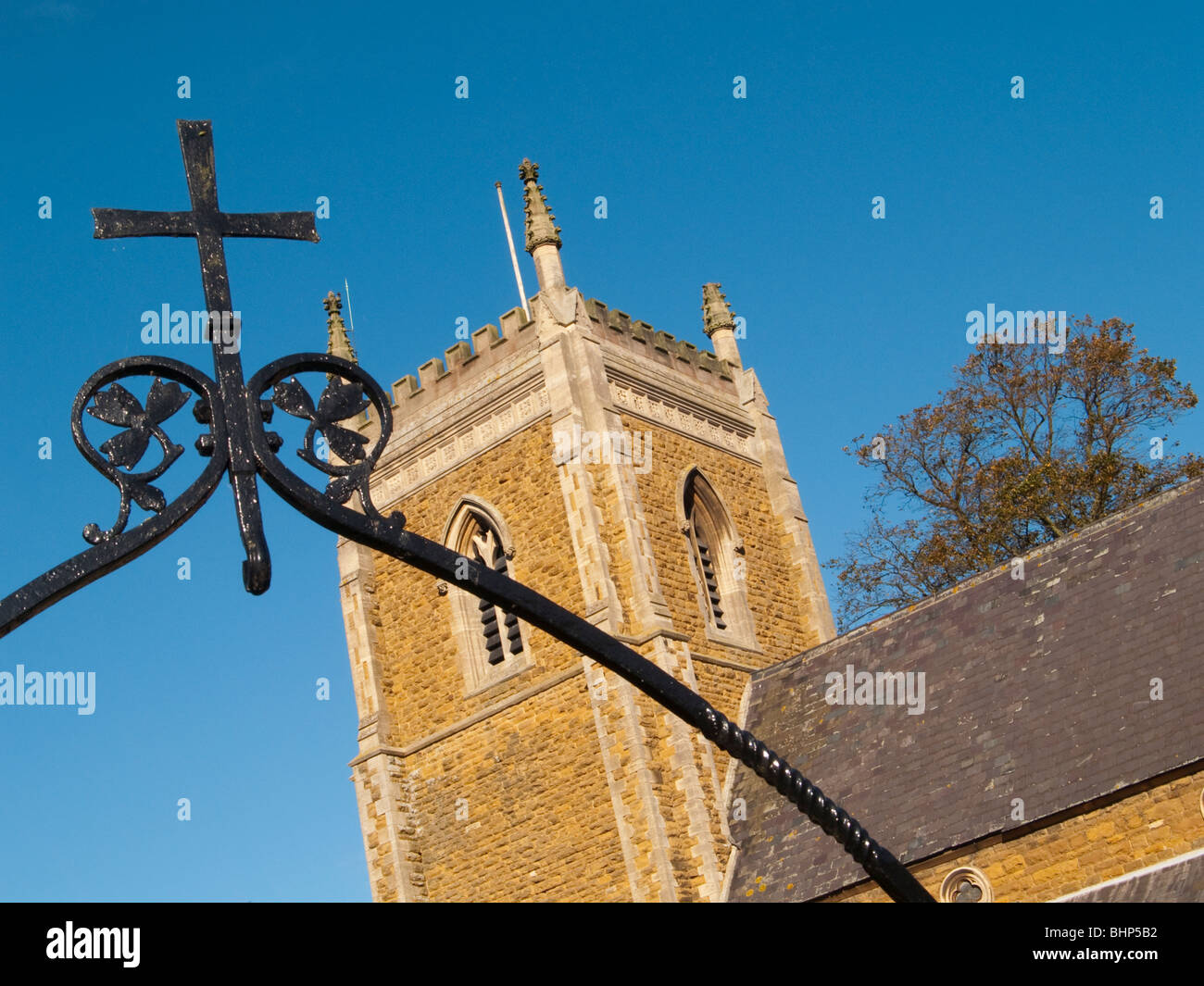 St James's Chiesa nel villaggio di Woolsthorpe dal Belvoir, Lincolnshire England Regno Unito Foto Stock