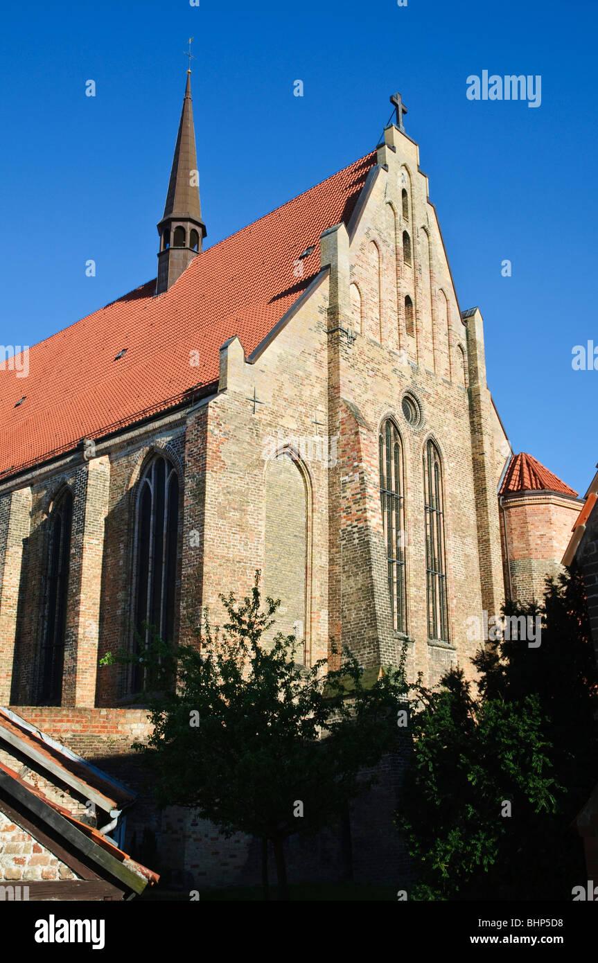 Chiesa Universitaria, città vecchia, Rostock, Meclemburgopomerania Occidentale, Germania Foto Stock