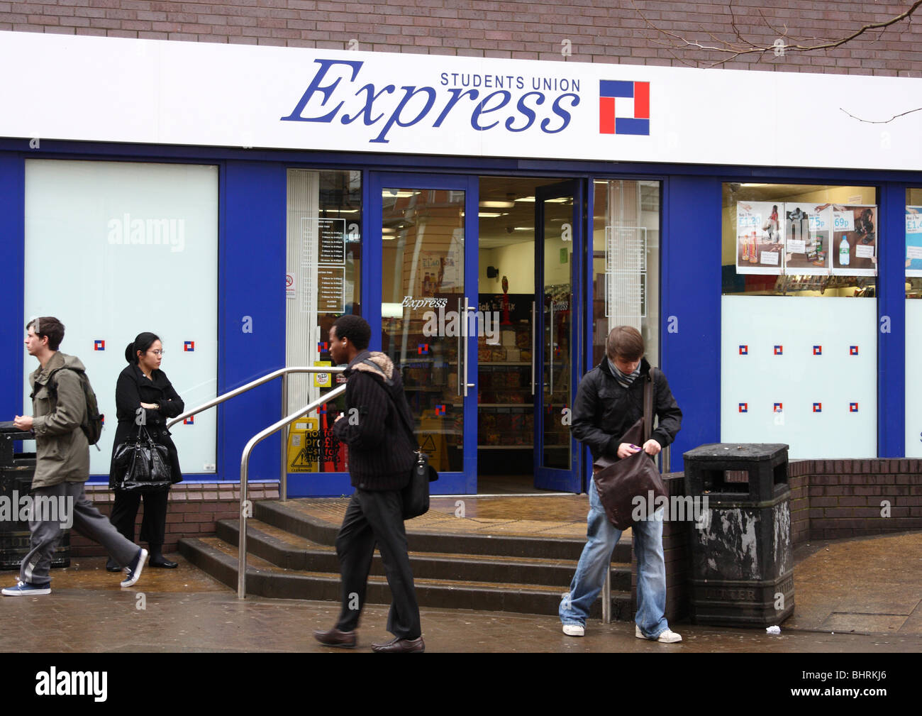 Una unione di studenti Express negozio di Nottingham, Inghilterra, Regno Unito Foto Stock