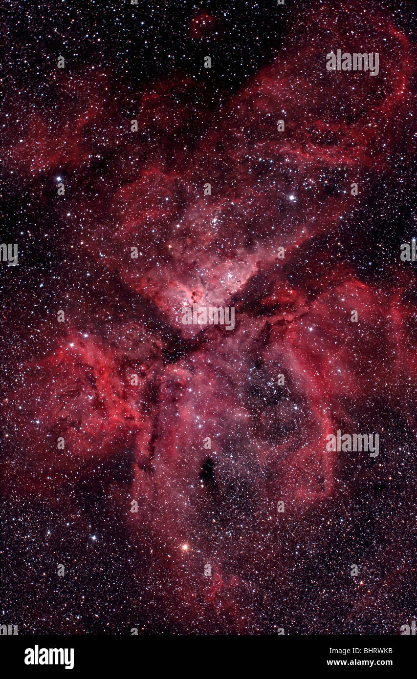 Eta Carinae Nebula. Foto Stock