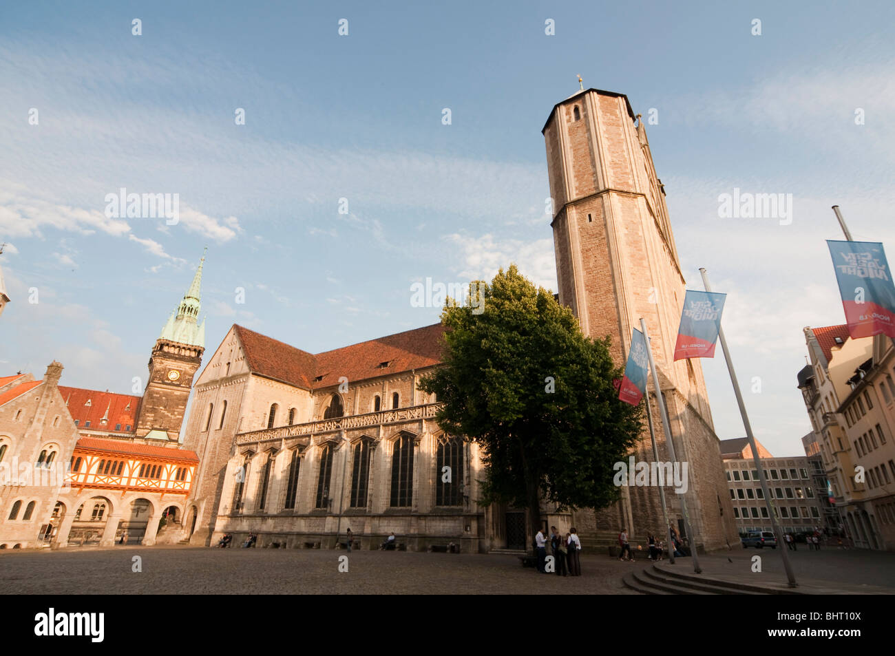 Burgplatz, Dom St. Blasius, Braunschweig, Niedersachsen, Deutschland | Braunschweig, Cattedrale, Bassa Sassonia, Germania Foto Stock