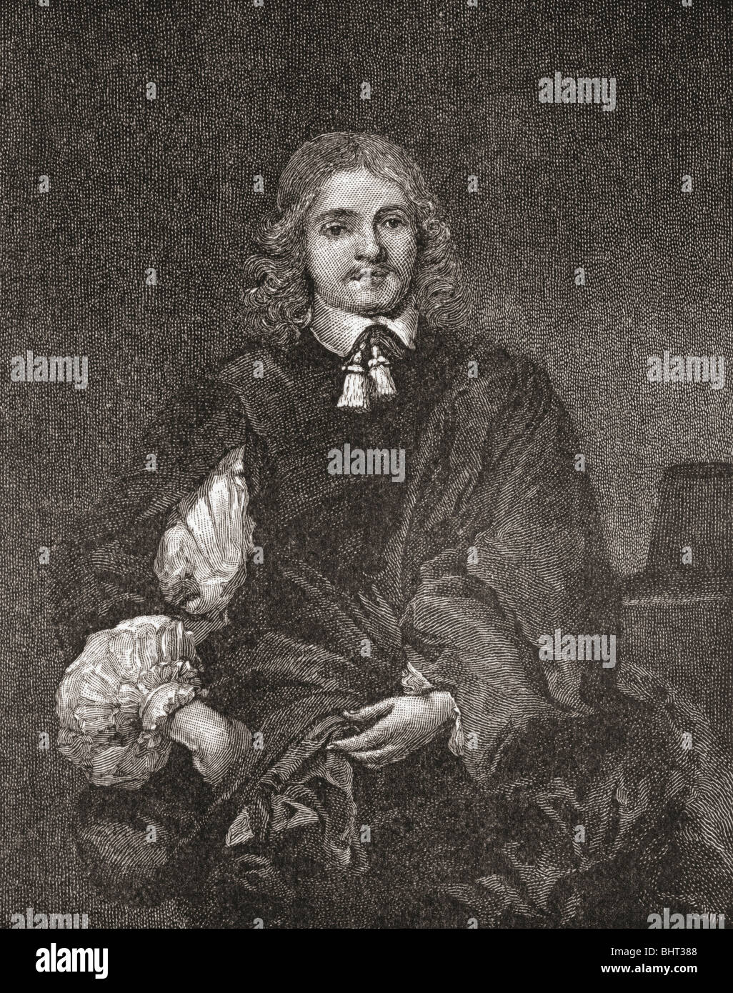 Lucius Cary, secondo il visconte Falkland, c. 1610 al 1643. Politico inglese, soldato e l'autore. Foto Stock