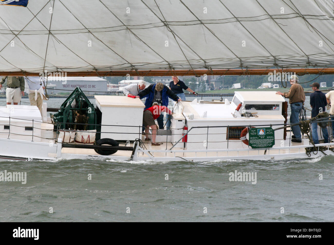 Skipjack MARTHA LEWIS nel bilancio annuale di palamite gare Foto Stock