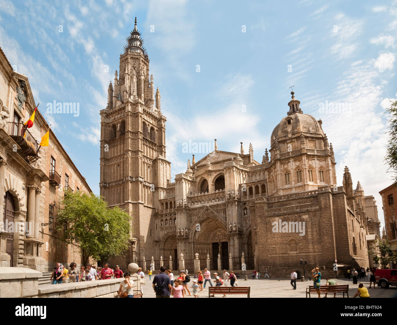 Primate Cattedrale di Santa Maria di Toledo, Cattedrale di Santa Maria, Toledo, Spagna Foto Stock