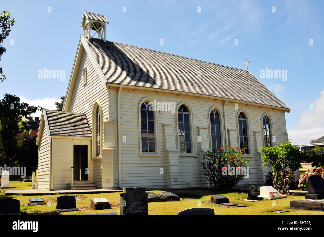 La Chiesa di Cristo, Russell, Baia delle Isole, Nuova Zelanda Foto Stock