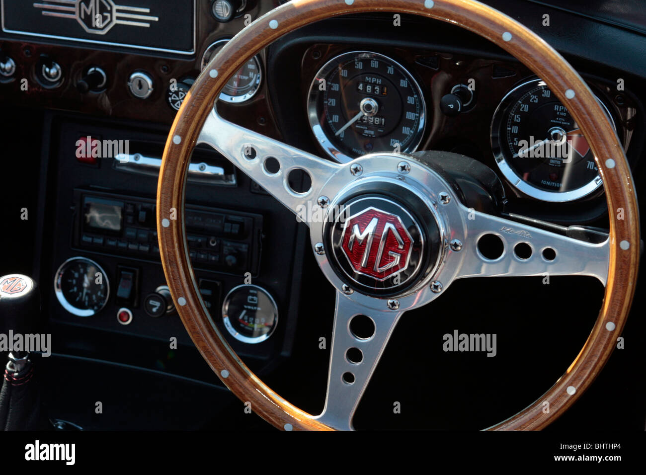 Il MGB Roadster è stata introdotta per la prima volta nel 1962 presso la Earls Court Motor show. Foto Stock