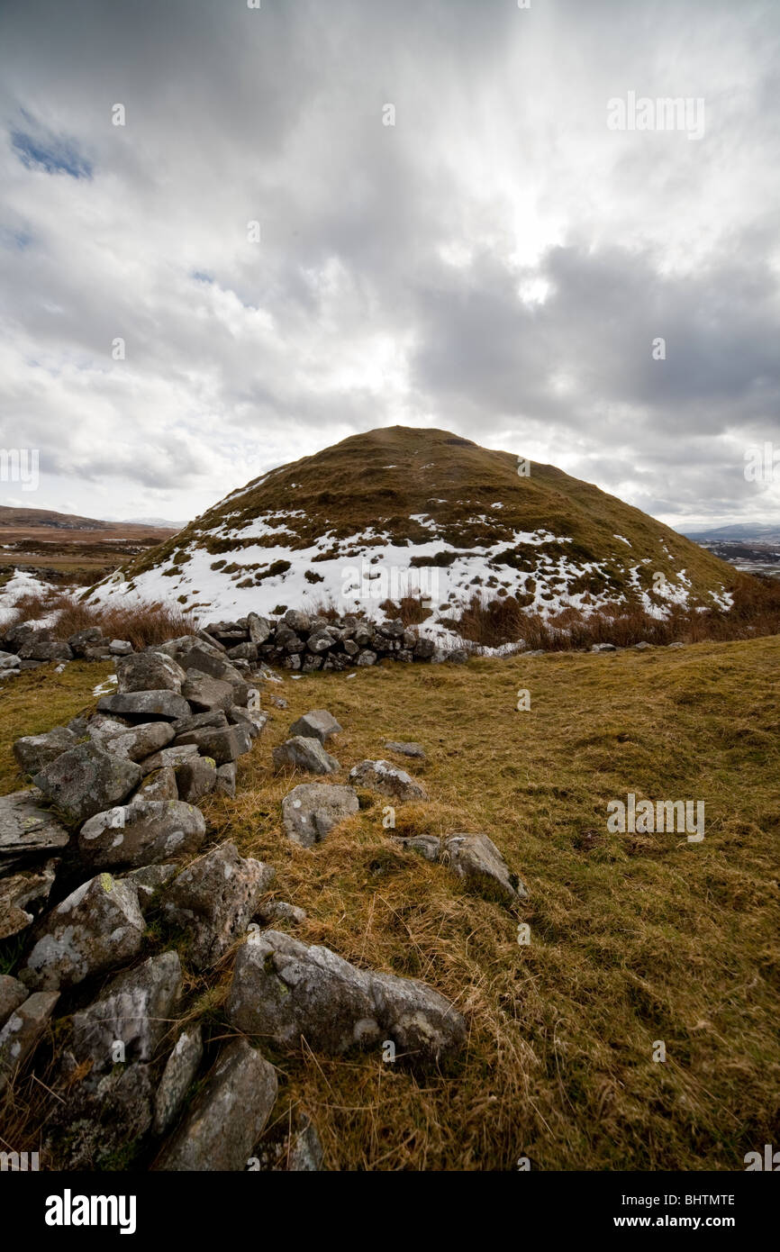 Tomen Y Mur, il sito di un forte romano, nei pressi di Trawsfynydd, in Galles. Foto Stock