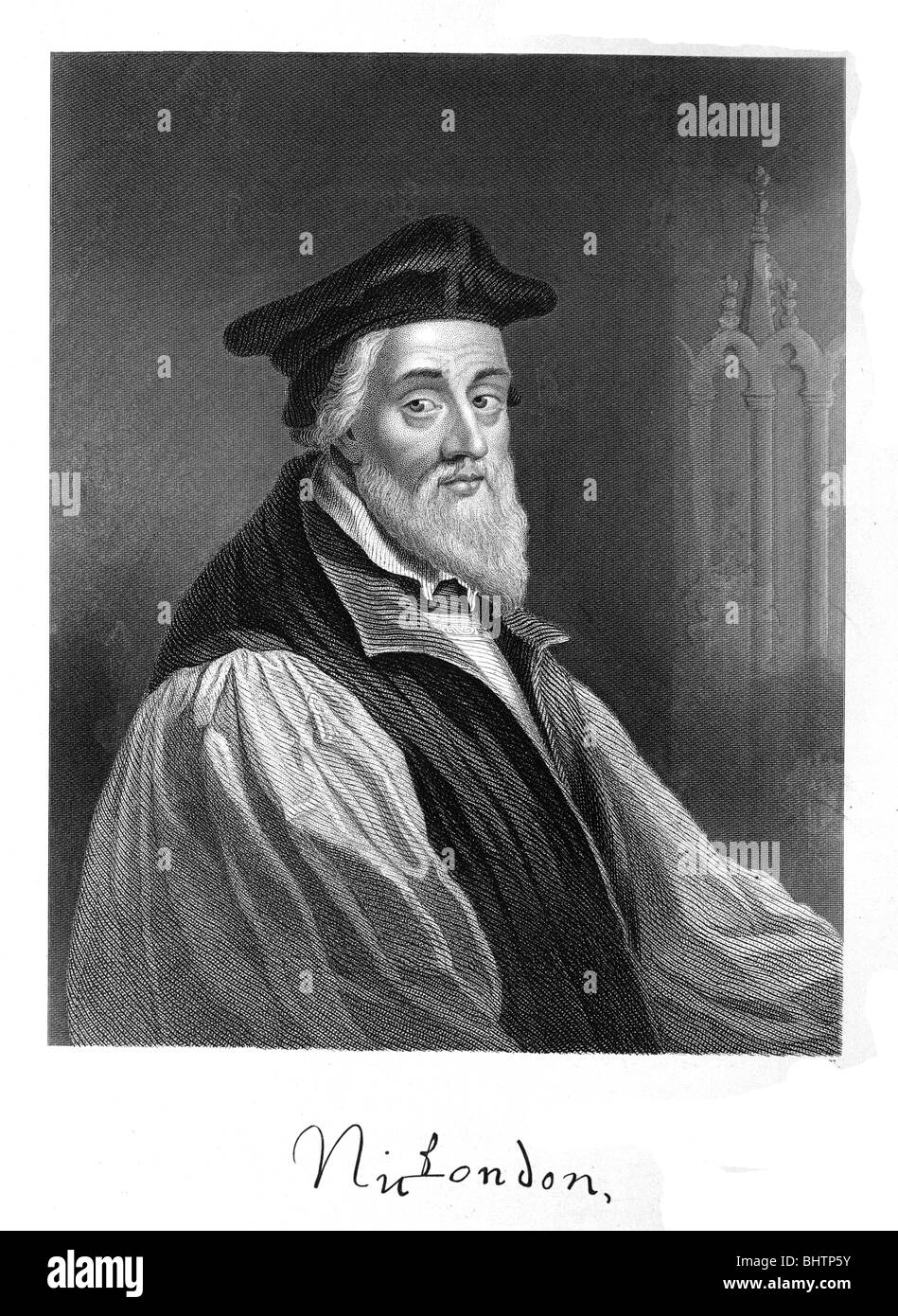 Bishop Ridley Foto Stock