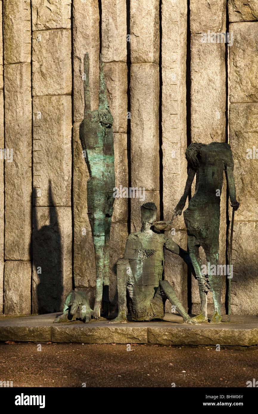 'Fame' scultura in St. Stephen's Green Park. Dublino, Irlanda. Foto Stock