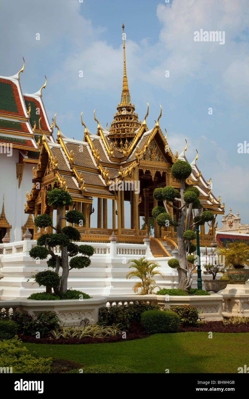 Rajakaranya Sapha Hall, o Ratcha Karanaya Sapha hall in Grand Palace complesso, Bangkok, Thailandia, Foto Stock