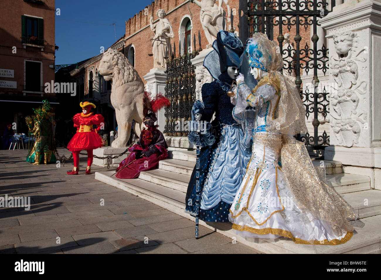 Il Carnevale di Venezia 2010, Venezia, Italia Foto Stock