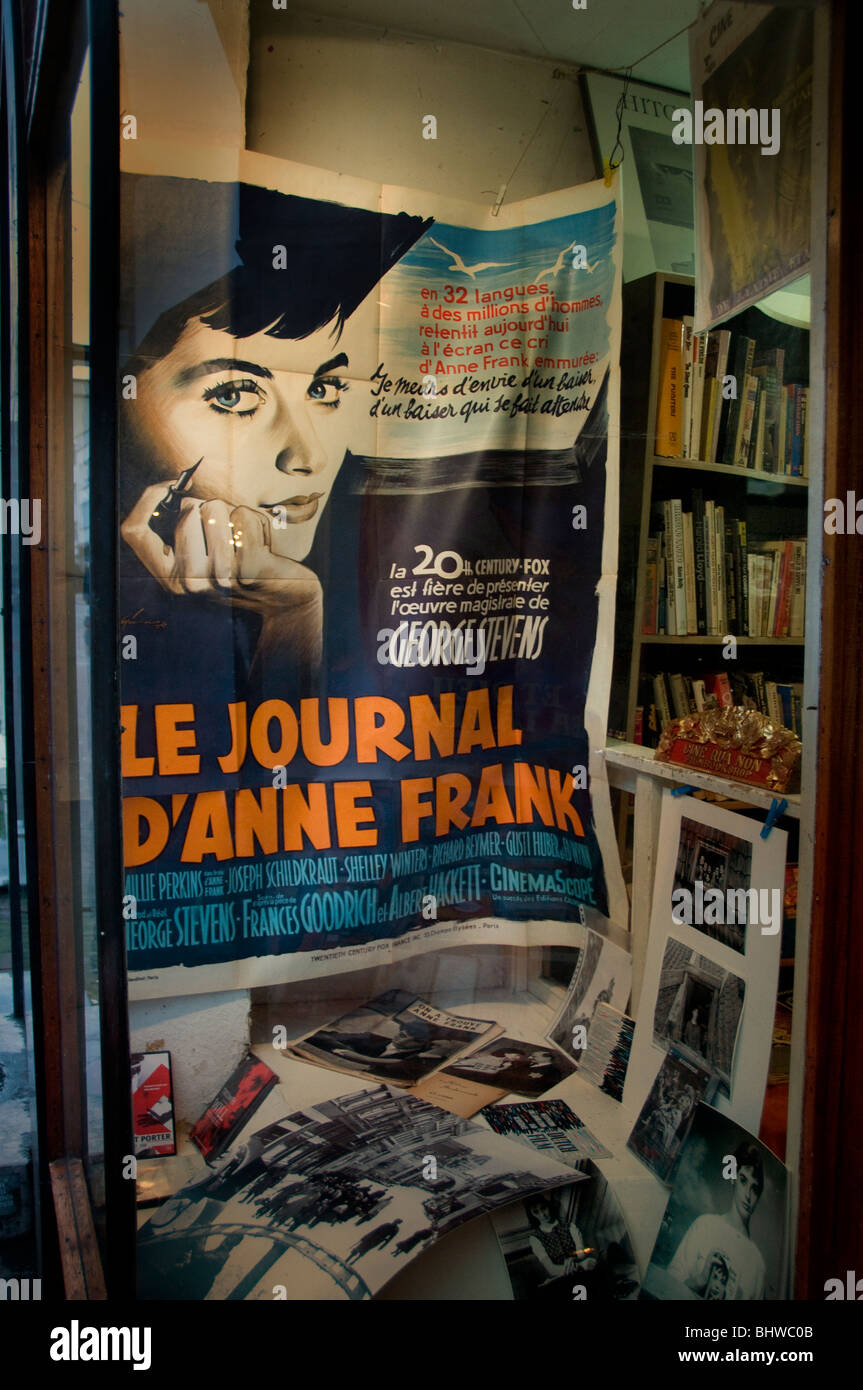 Ebreo di Amsterdam Anne Frank olandese ragazza ebrea 2 guerra mondiale 1940 1945 Le Journal Francia Parigi Foto Stock
