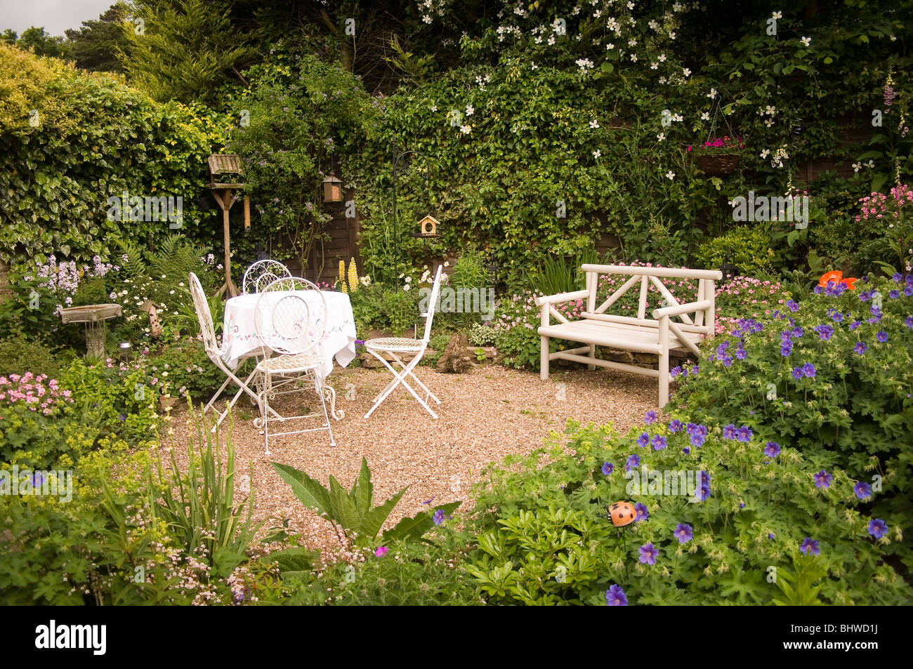 Garden Cottage Foto Stock