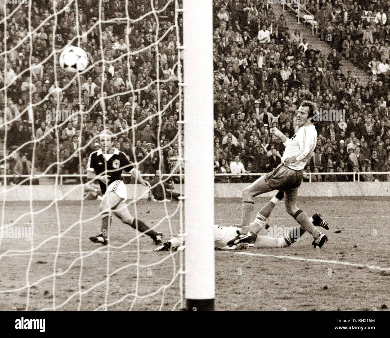 World Cup 1978 Scozia v Holland Giugno 1978 Archie Gemmill punteggi della Scozia Obiettivo 3 Foto Stock