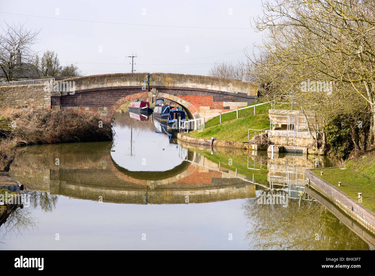 Kennet and Avon canal Semington Wiltshire, Inghilterra REGNO UNITO Foto Stock