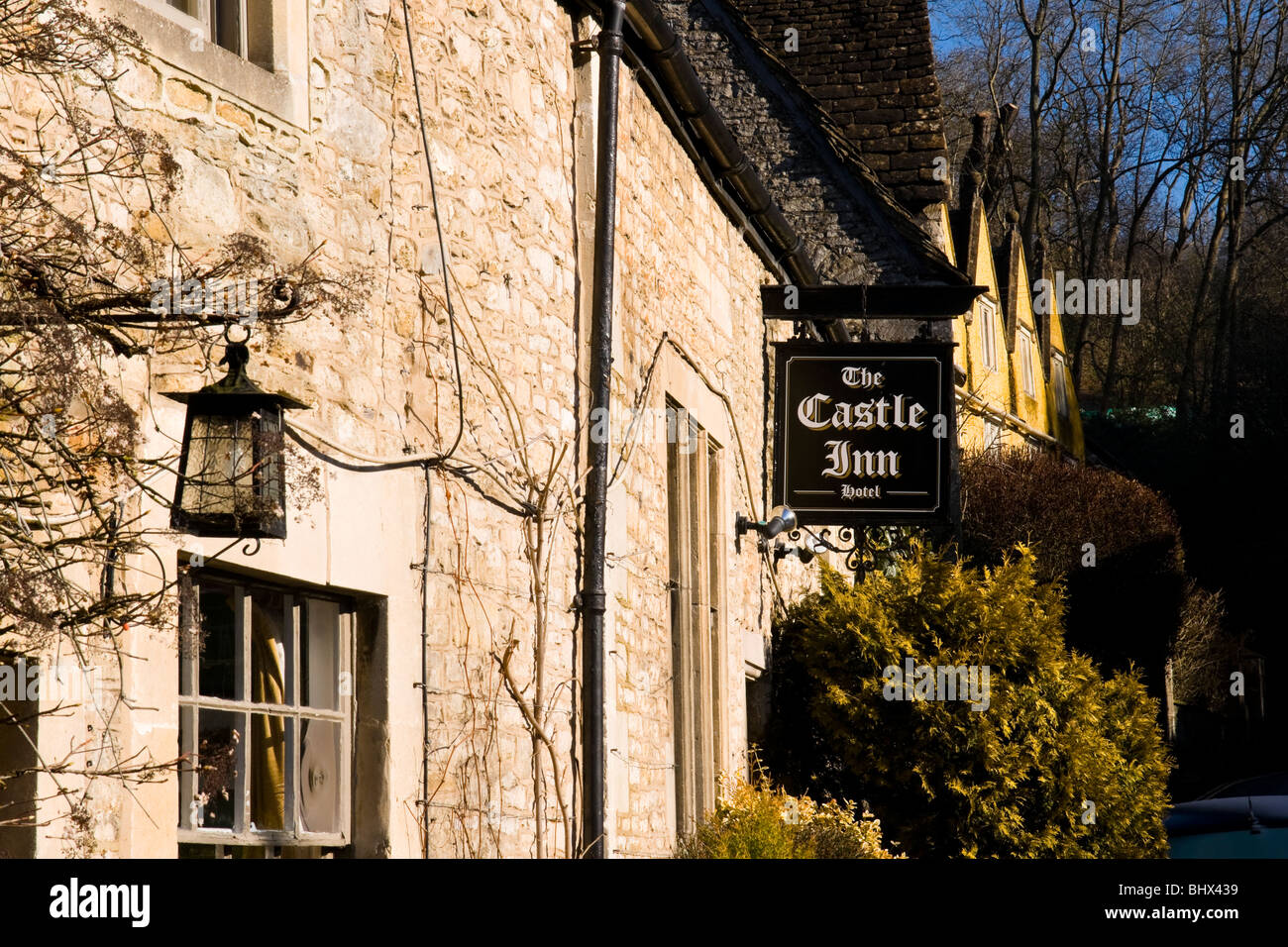 Castle Combe Wiltshire, Inghilterra REGNO UNITO Foto Stock