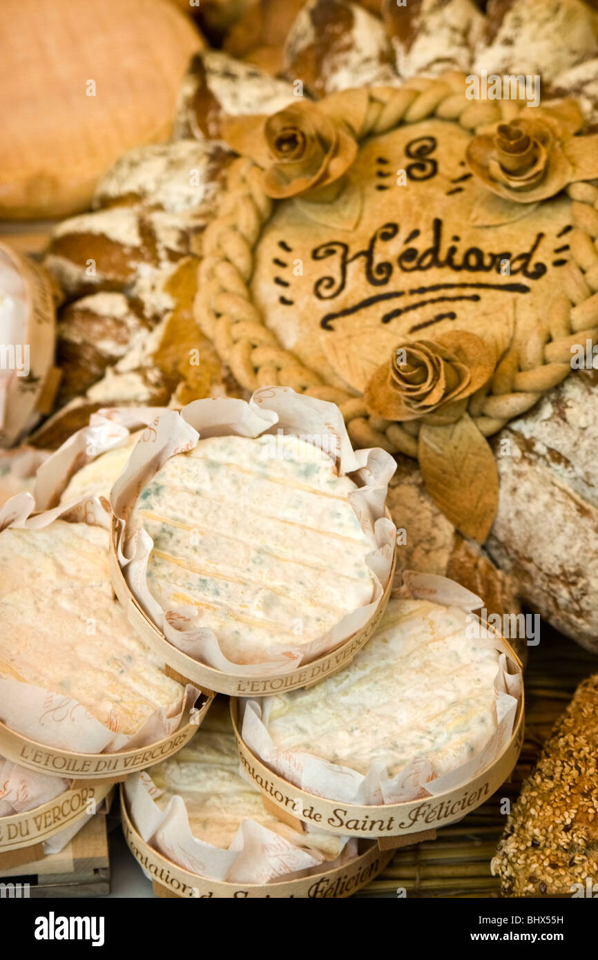 Parigi Francia Place de la Madeleine Hediard gourmet shop , vetrina Foto Stock