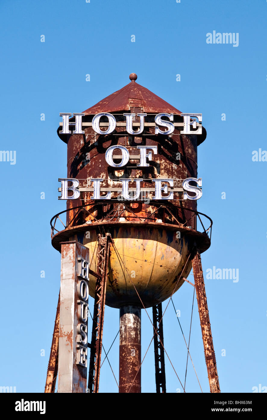 House of Blues Water Tower Downtown Disney west Orlando Florida FL Foto Stock