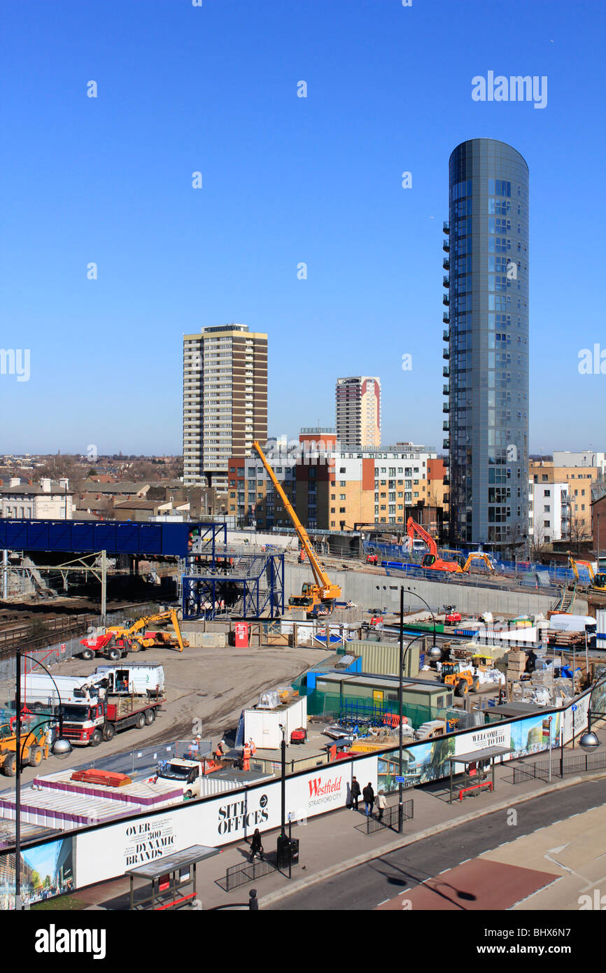 Occhio di stratford essex England Regno unito Gb Foto Stock